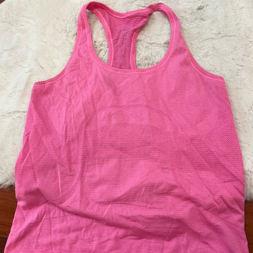 Lululemon Swifty Tech Racerback Pink Size 4